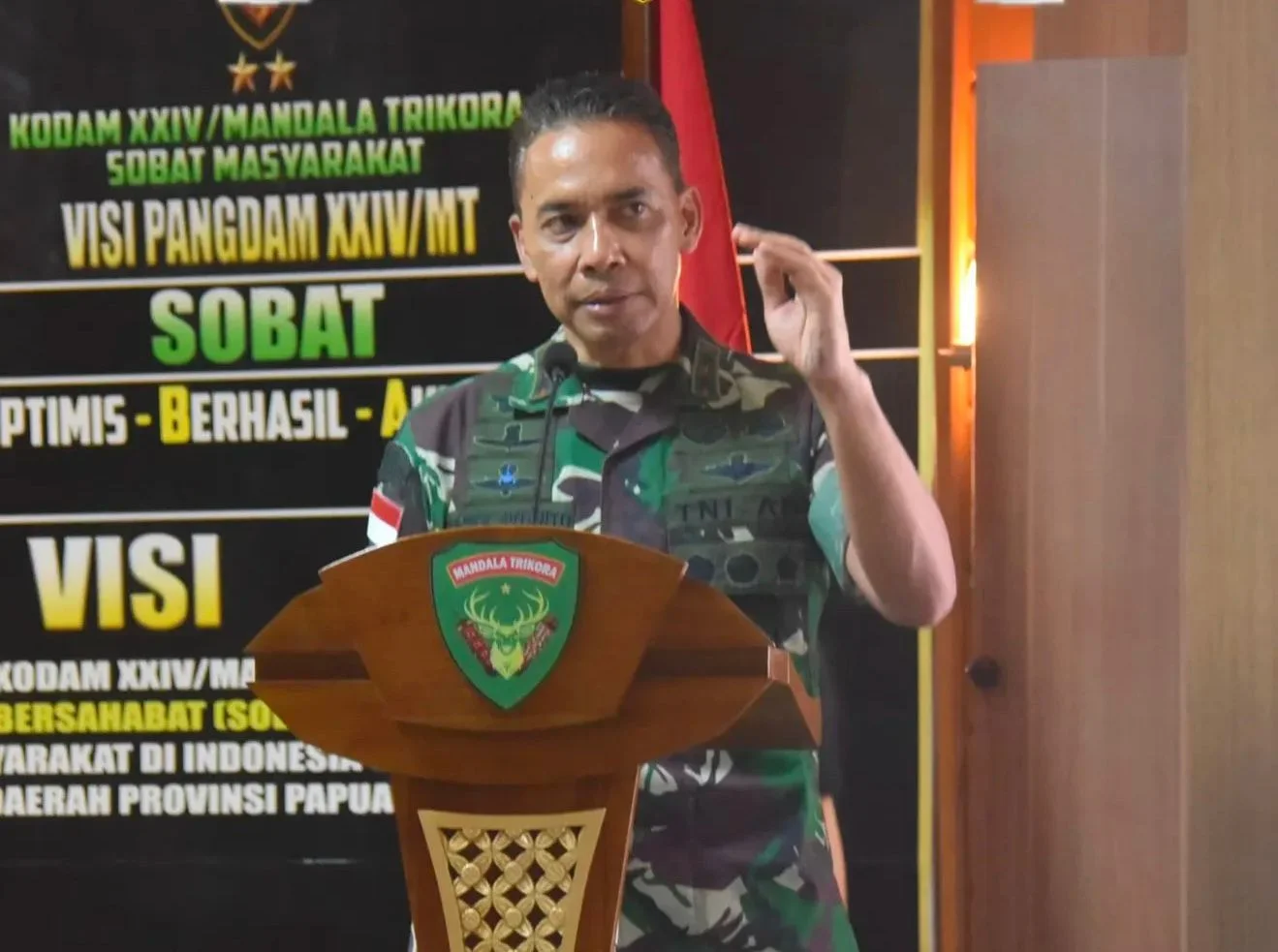 Pangdam XXIV/Mandala Trikora Pimpin Taklimat Akhir Audit Kinerja Itjenad Gelombang II TA 2026, Tekankan Perbaikan dan Akuntabilitas Kinerja Satuan