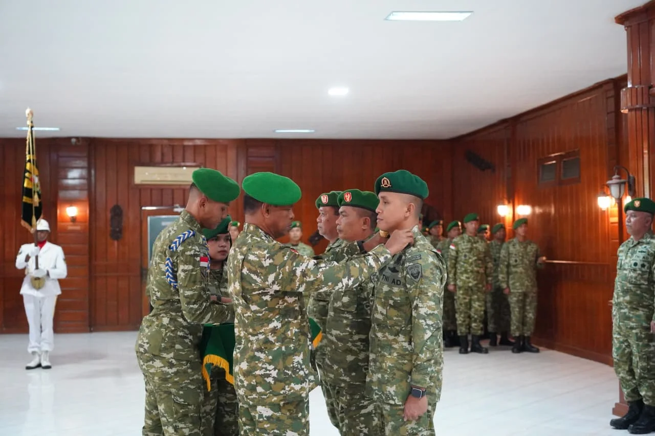 Pangdam XXIV/MT Pimpin Tradisi Penerimaan Warga Baru dan Sertijab Pejabat Kodam, Perkuat Soliditas Satuan