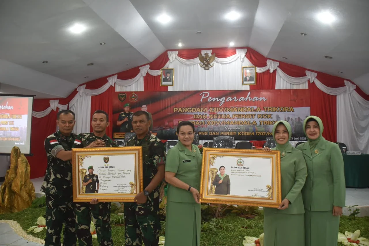 Kenali, Datangi dan Layani Rakyat dengan Hati", Pangdam XXIV/MT Tegaskan Prajurit Harus Menjadi Solusi bagi Masyarakat Papua Selatan