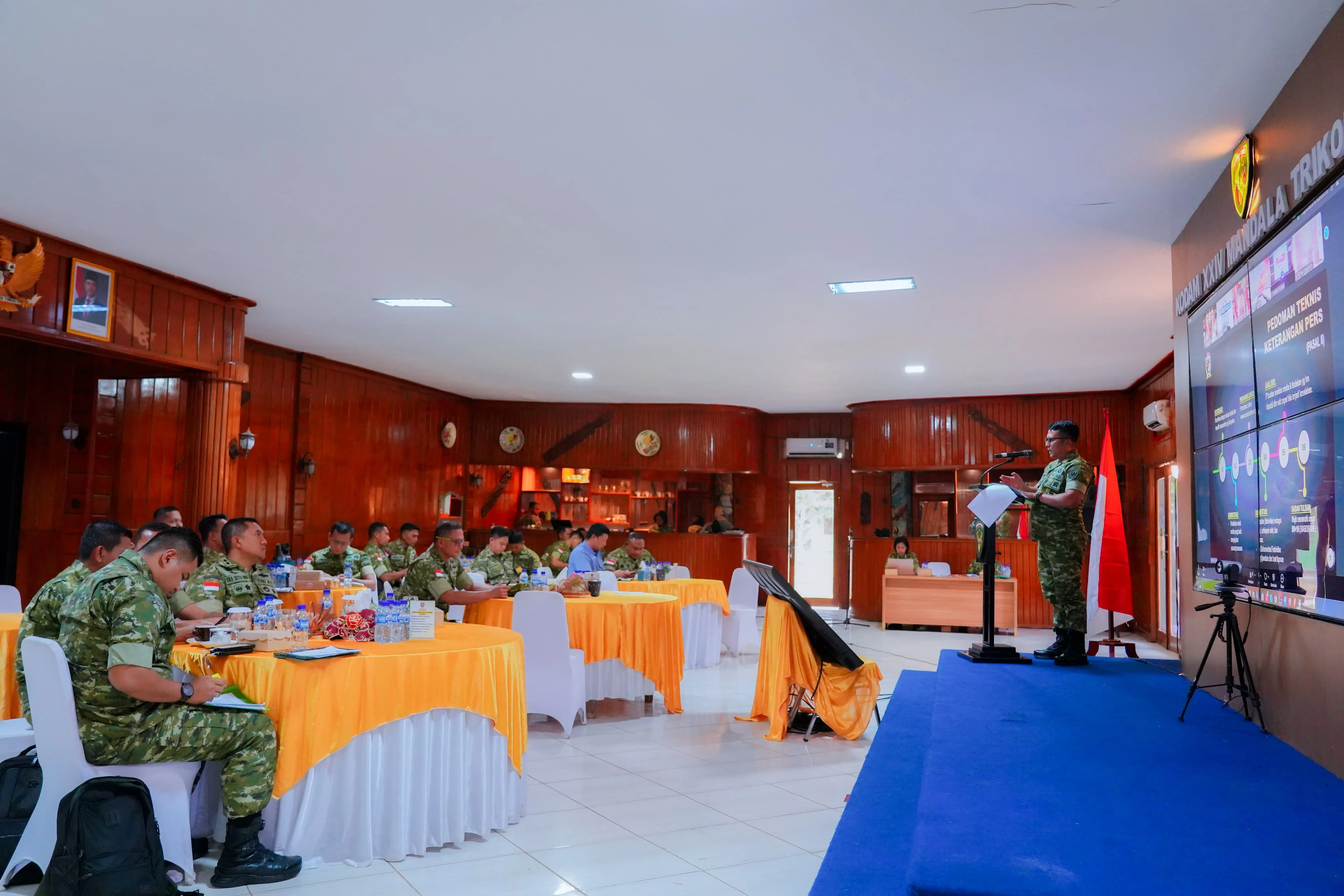 KODAM XXIV/MT PERKUAT PROFESIONALISME PRAJURIT, TIGA PERKASAD DISOSIALISASIKAN