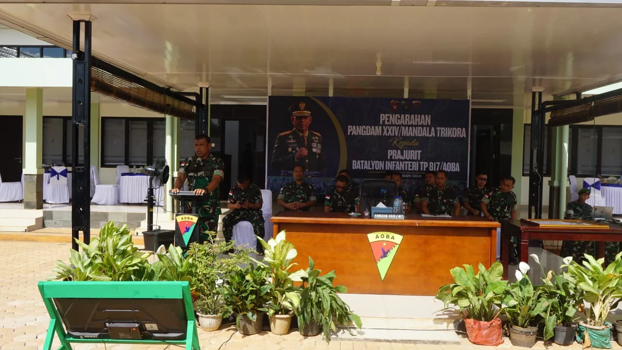 Pangdam XXIV/MT: Bangun Satuan dengan Pembinaan Humanis, Disiplin, dan Tanpa Pelanggaran