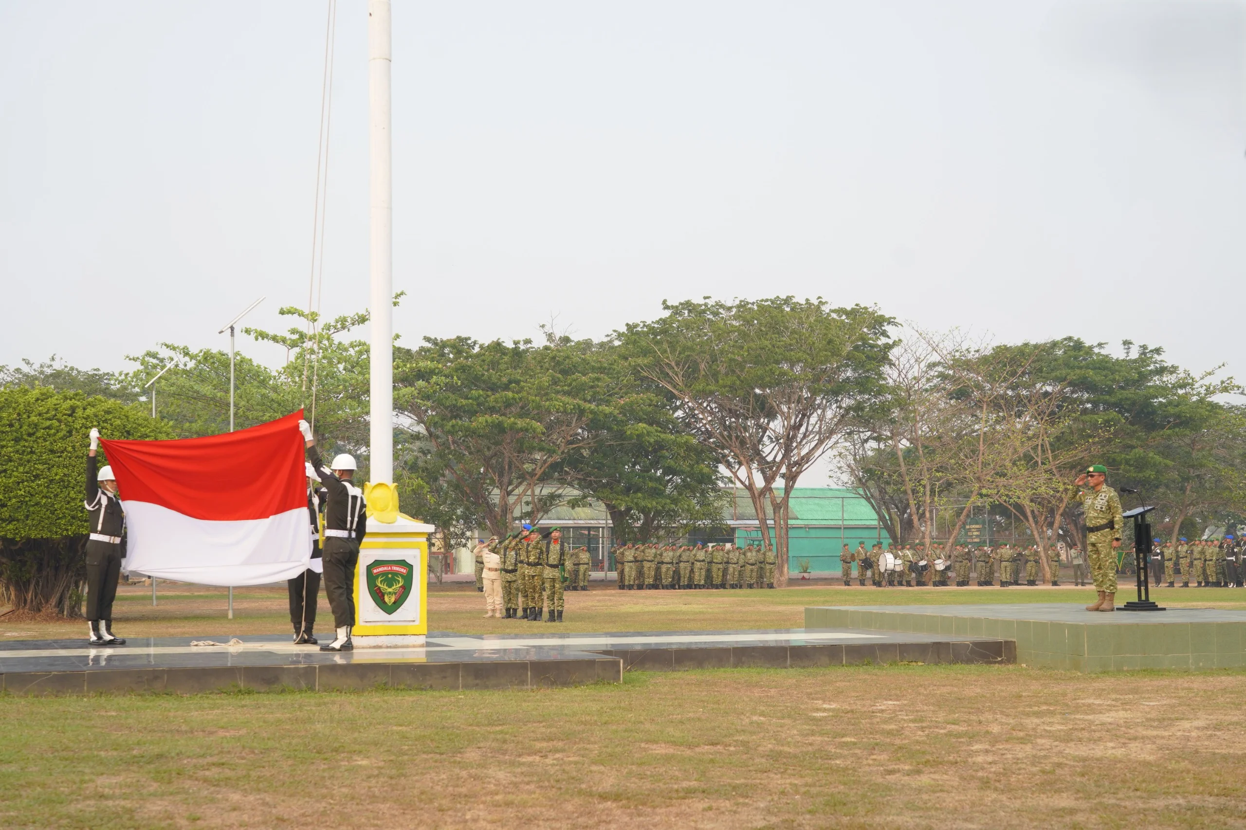 Kasad Tekankan Disiplin Prajurit, Kodam XXIV/MT Gelar Upacara 17-an