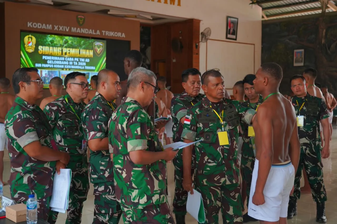 Pangdam XXIV/MT Tegaskan Komitmen Cetak Prajurit Berkualitas, 73 Casis Ikuti Pantuhir Pusat