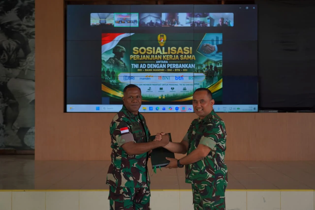 Aspers Kasdam XXIV/MT Tekankan Pemanfaatan Layanan Perbankan Secara Bijak