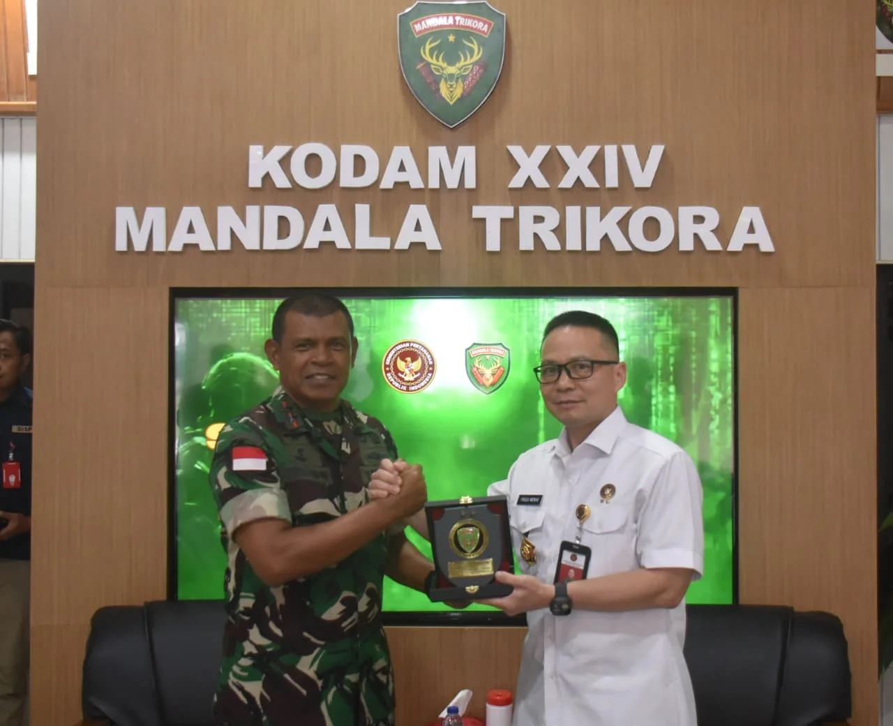 Pangdam XXIV/MT Terima Audiensi Kedeputian Geostrategi DPN, Perkuat Sinergi Dukung Pembangunan Strategis di Papua Selatan
