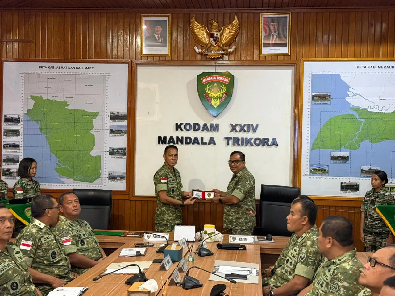 Pangdam XXIV/Mandala Trikora pimpin Taklimat Akhir Audit Itjen TNI Periode I TA 2026, Tegaskan Komitmen Tindak Lanjut Rekomendasi