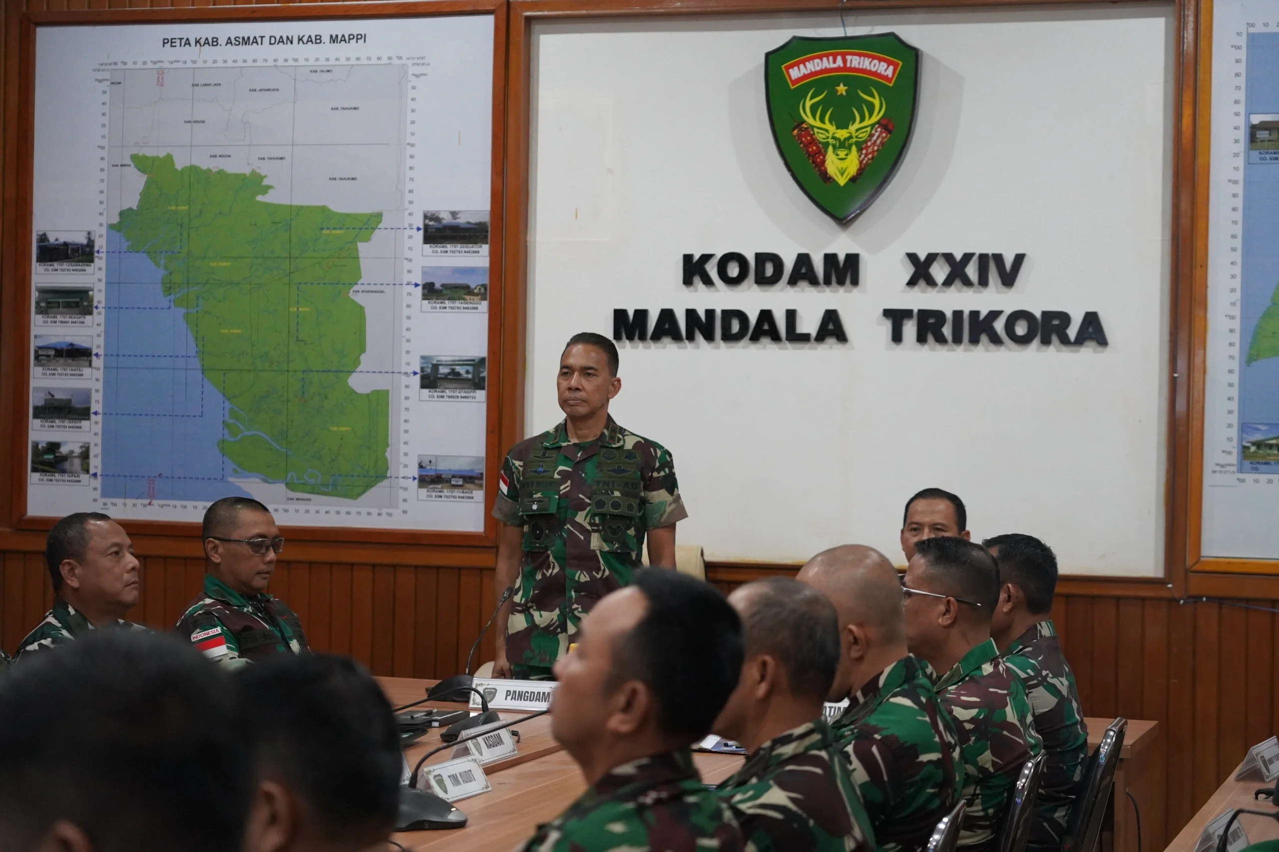 Kami Butuh Evaluasi Objektif untuk Penyempurnaan Kodam yang Masih Muda" - Pangdam XXIV/ Mandala Trikora Buka Taklimat Awal Audit Kinerja Itjenad TA 2026