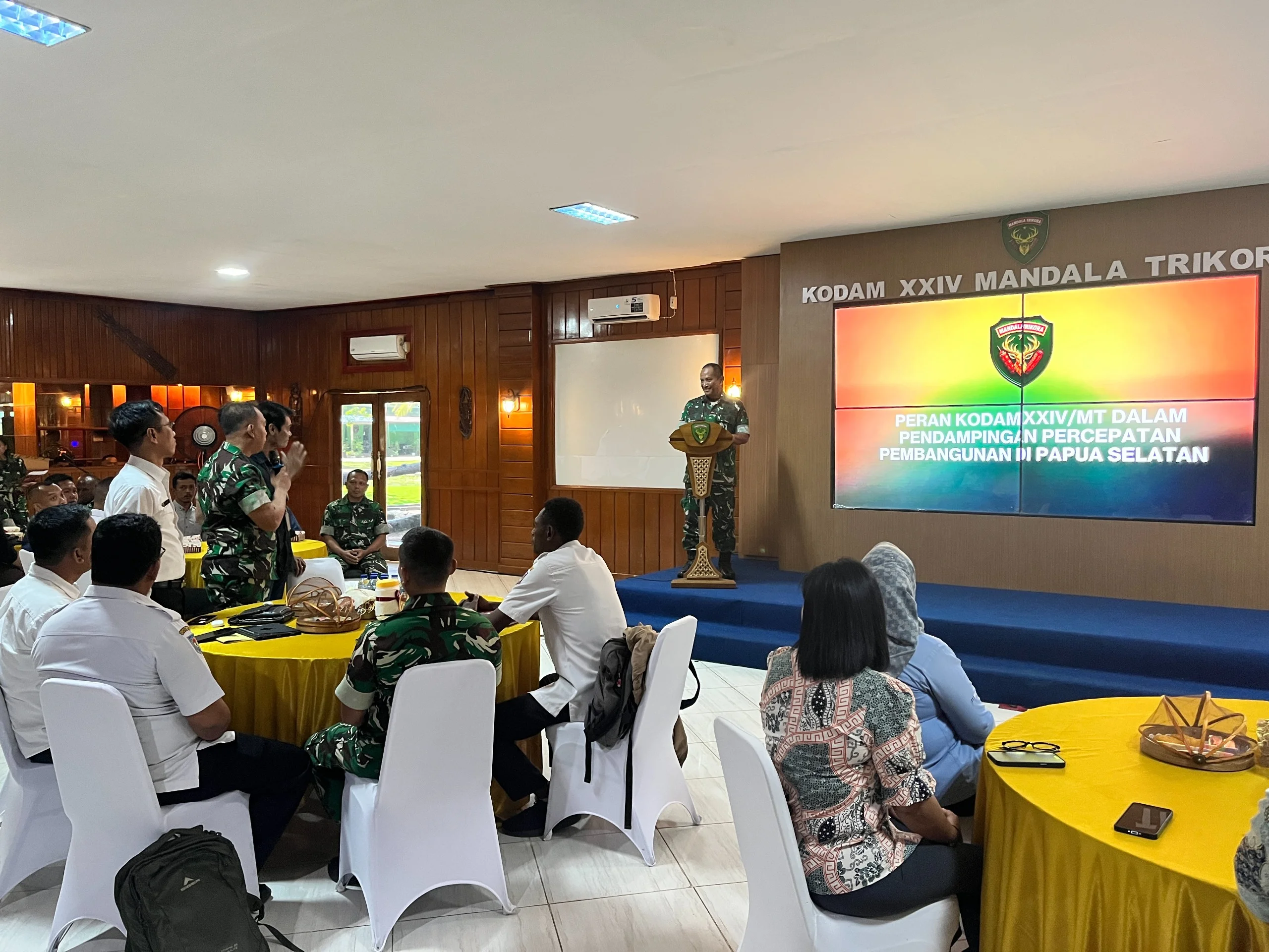 Perkuat Deteksi Dini, Kodam XXIV/MT Gelar Pembinaan Jaring Mitra Karib TA 2026 di Merauke