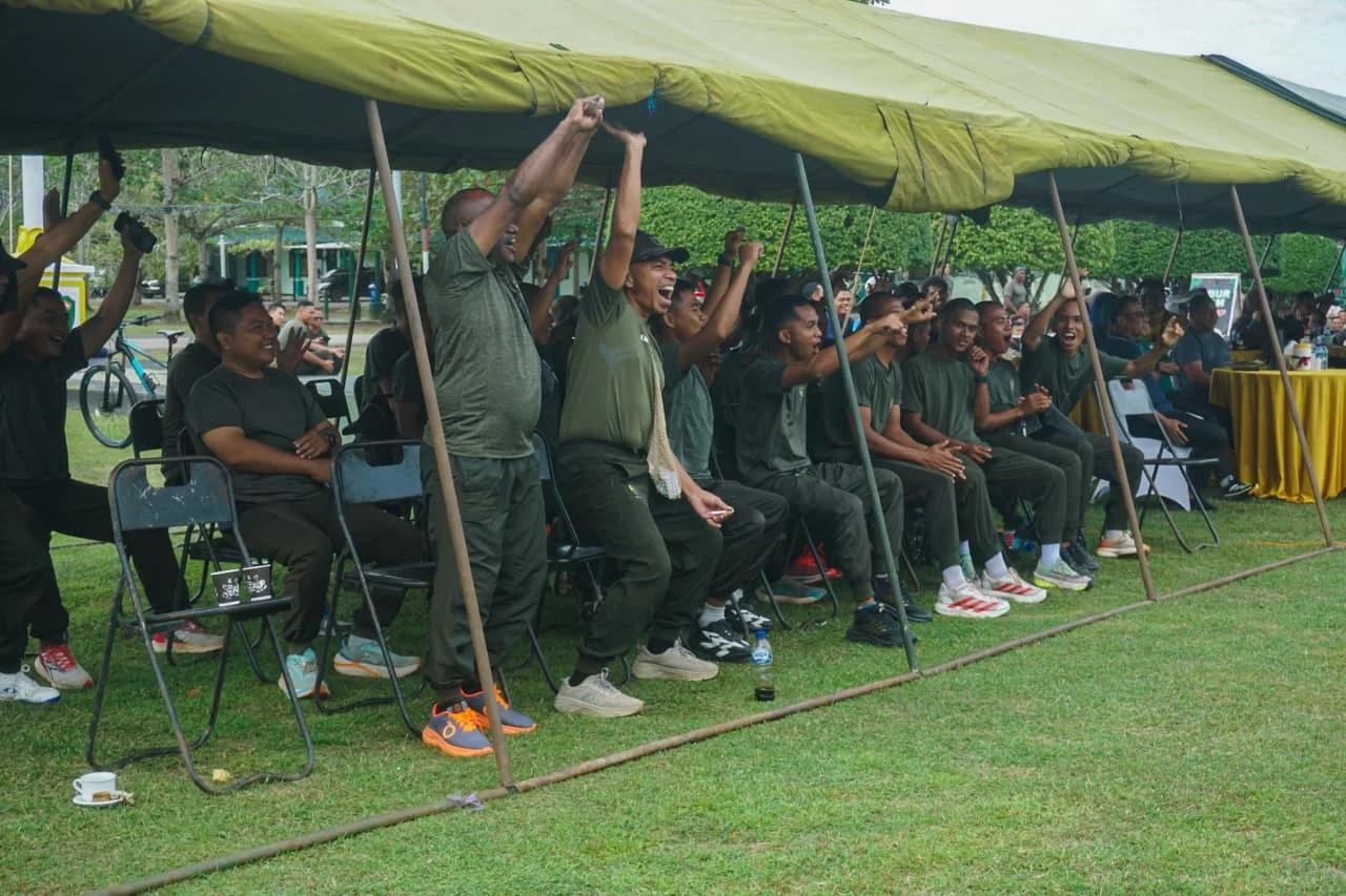 Nobar Jadi Ajang Silaturahmi, Pangdam XXIV/MT Bangun Kekompakan Prajurit