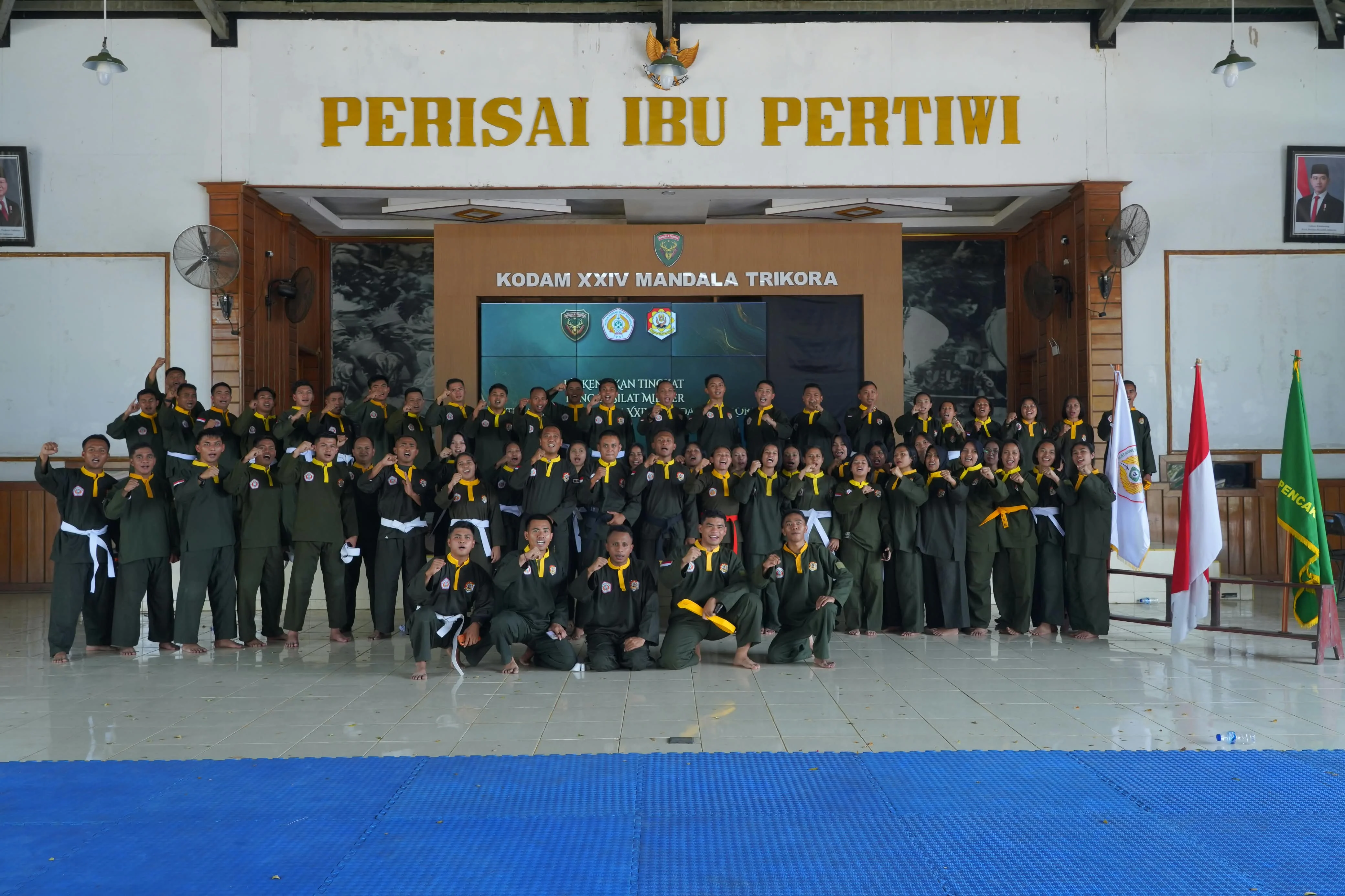 KODAM XXIV/MT GELAR UKT PSM, TEMPA DISIPLIN PRAJURIT SEKALIGUS LESTARIKAN WARISAN BUDAYA BANGSA
