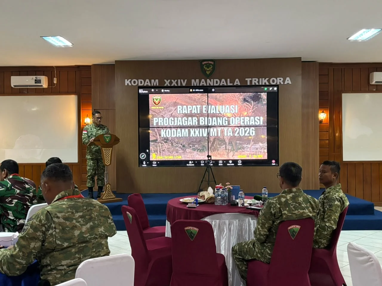 Asops Kasdam XXIV/MT: Data Valid dan Respons Cepat Jadi Penentu Keberhasilan Setiap Operasi