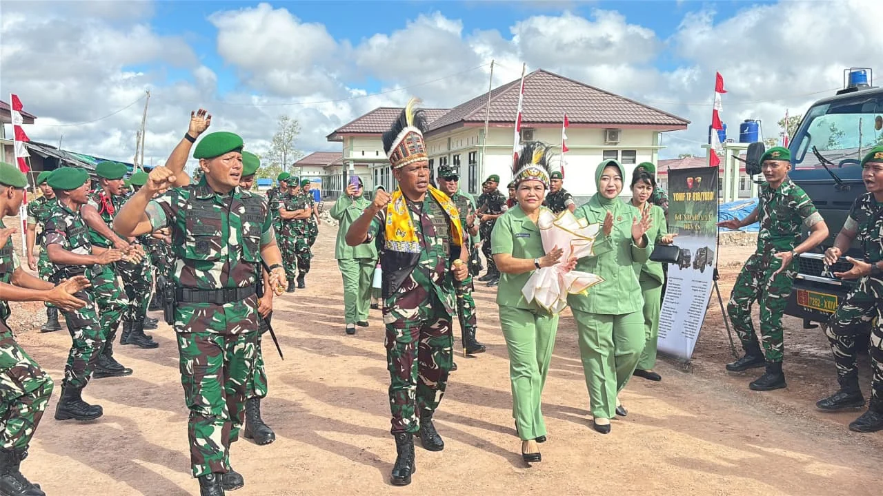 "Yonif TP 818/Yuboi Punya Masa Depan Cerah," Pangdam XXIV/MT Apresiasi Semangat dan Kepemimpinan Prajuri