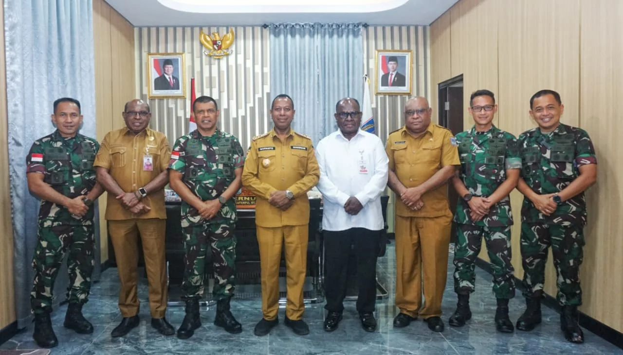Perkuat Sinergi, Pangdam XXIV/MT Angkat Isu Akses Jembatan di Pedalaman Merauke
