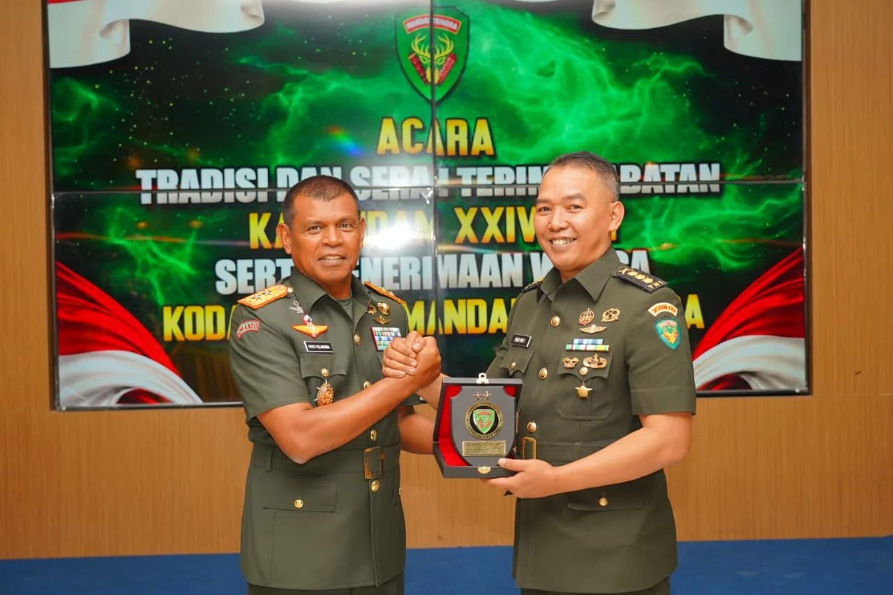 Pangdam XXIV/MT: Sertijab Kapendam Jadi Momentum Perkuat Peran Penerangan